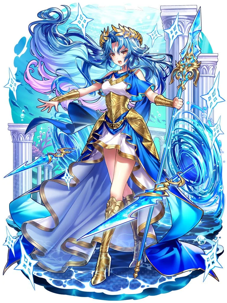 新キャラクター「ポセイドンⅡ」の全身イラスト