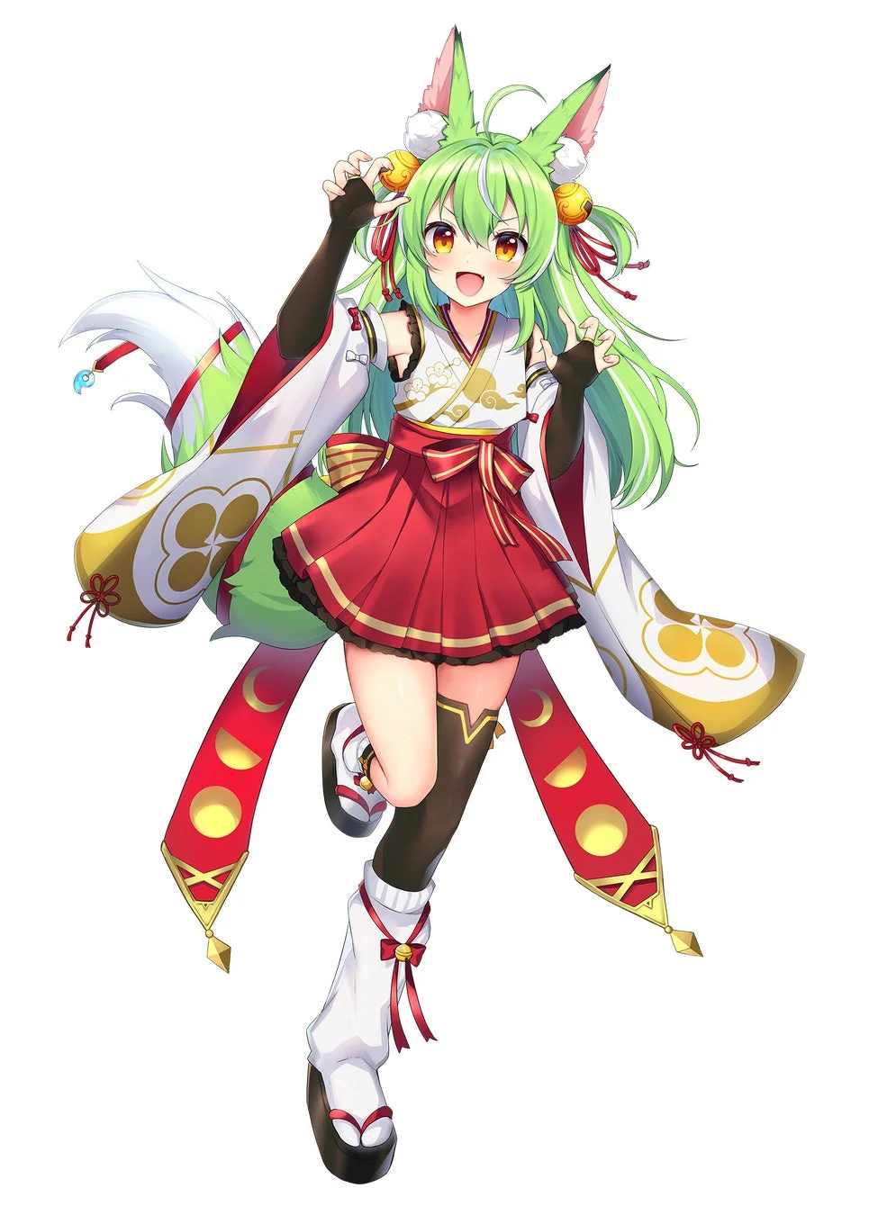 VTuberミラ・ルプスの全身イラスト
