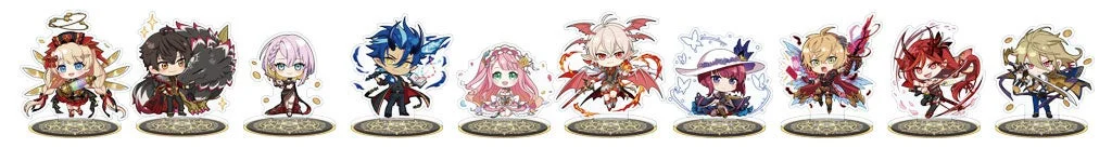 「黒ウィズゴールデンアワード2025」受賞精霊のミニキャラアクスタ