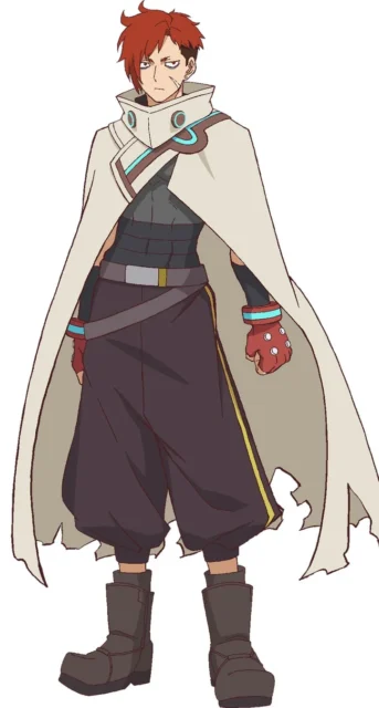 主人公ナオトの全身キャラクターデザイン