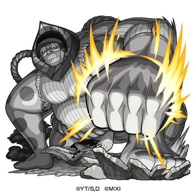 光属性★5「相撲の宇宙人 フラットウッズモンスター」の進化イラスト