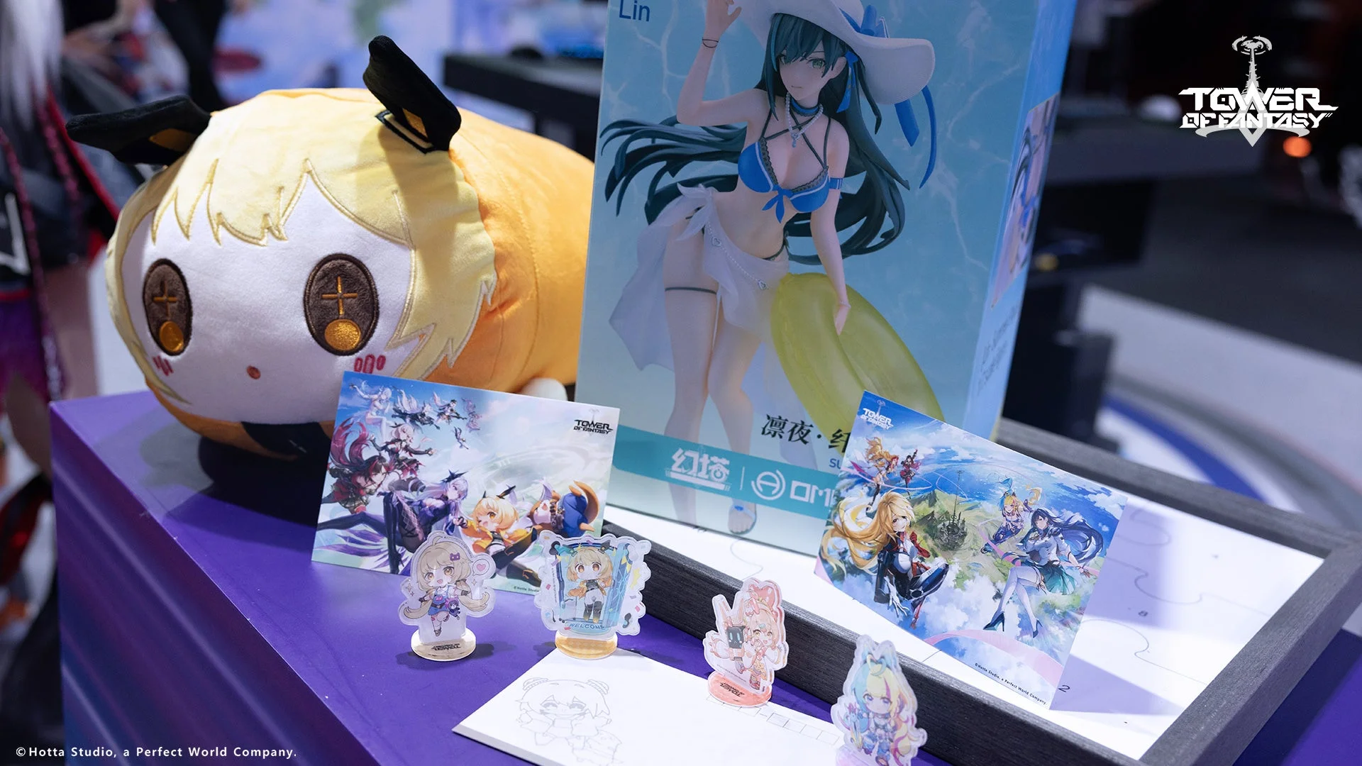 東京ゲームショウ2025で景品となった『凛夜・夏影の舞』フィギュアやグッズ