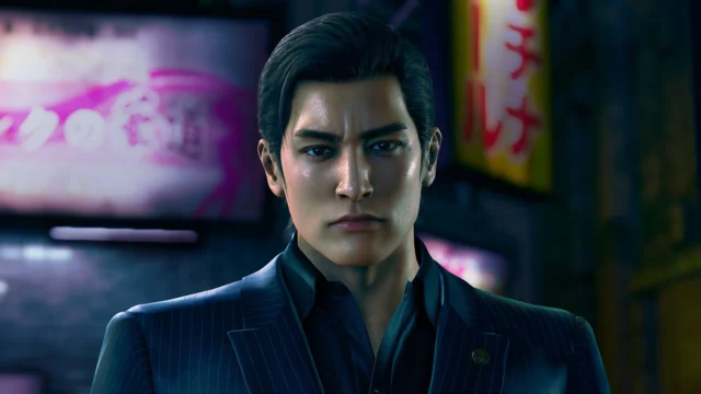 『龍が如く３外伝 Dark Ties』の主人公・峯義孝のゲーム内グラフィック