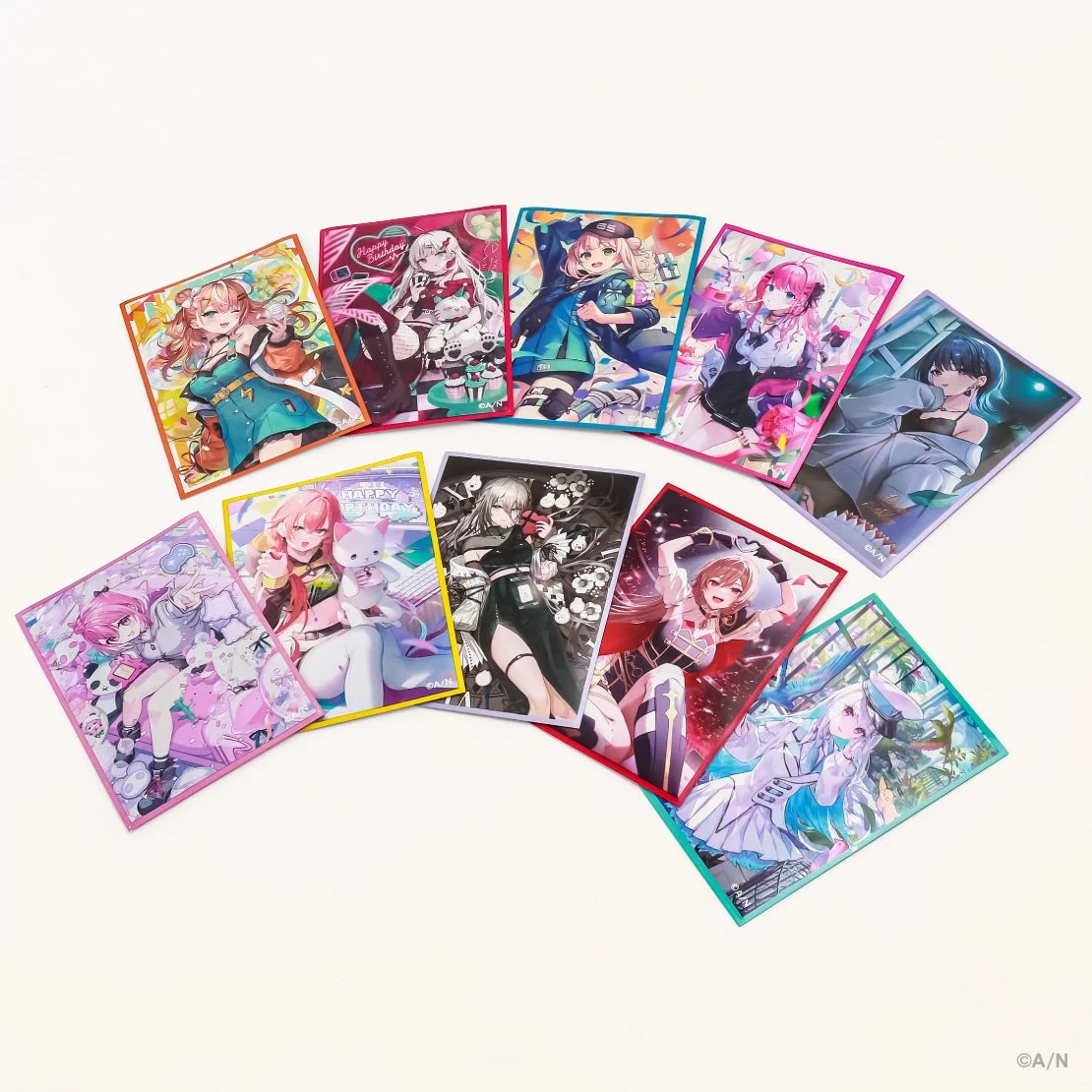 「にじさんじカードサプライ vol.1」カードスリーブ全10種