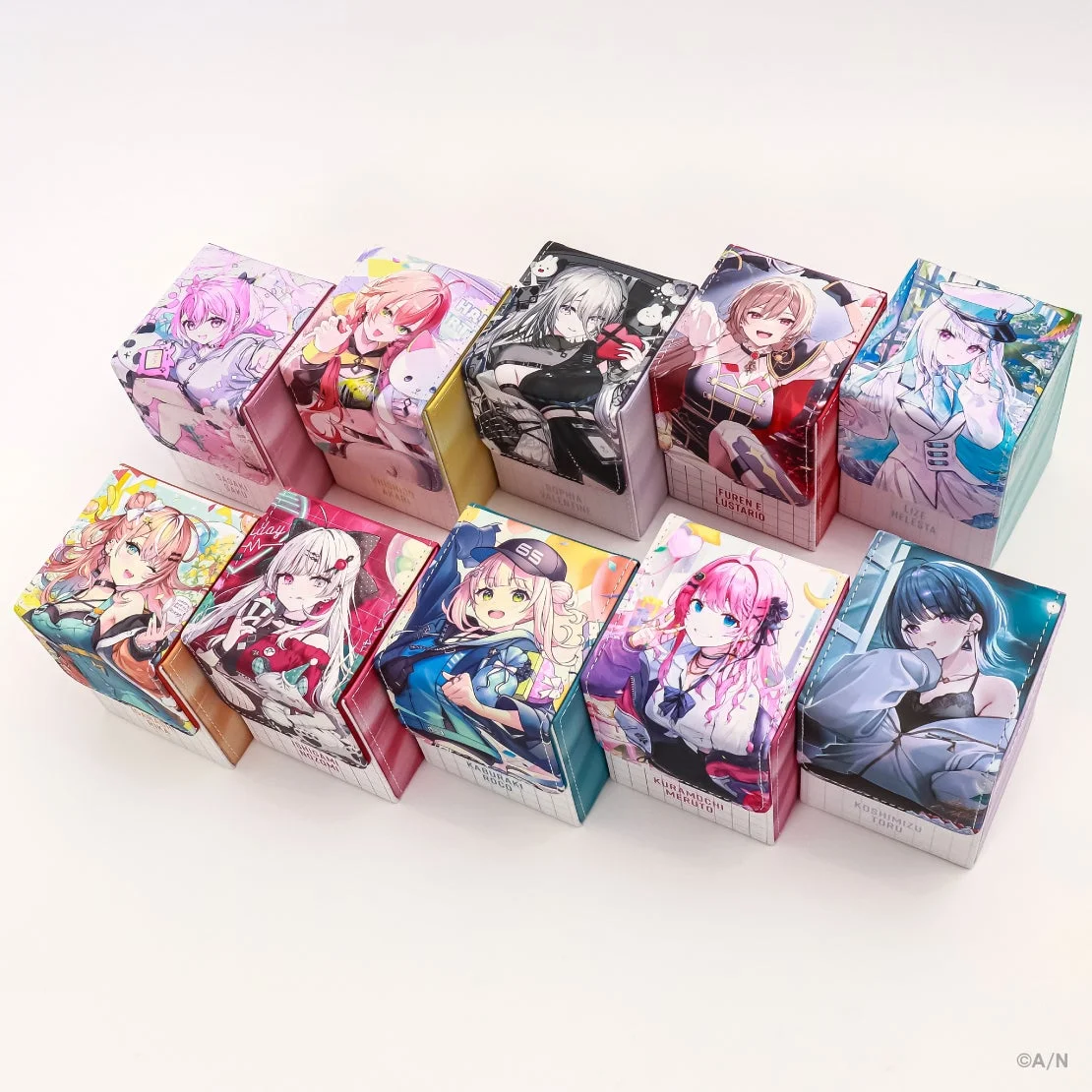 「にじさんじカードサプライ vol.1」デッキケース全10種