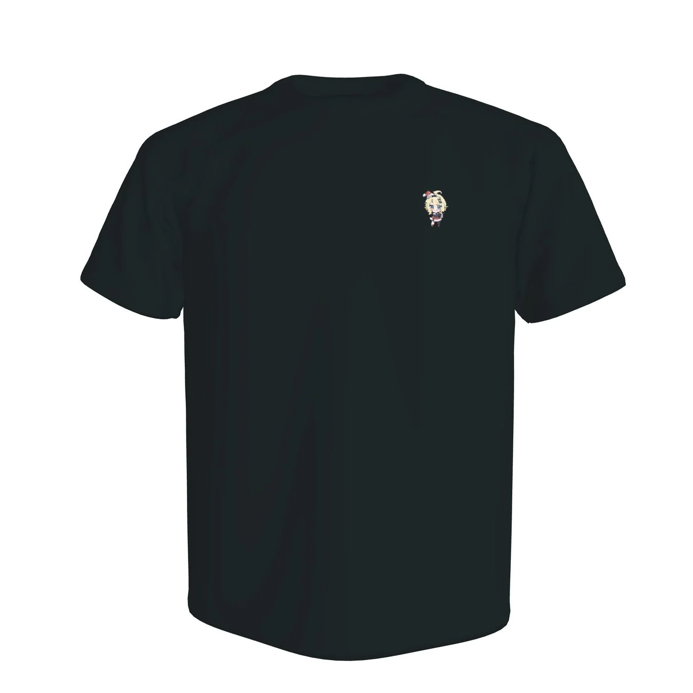イベントロゴとVTuberちびキャラがデザインされたチャリティTシャツ