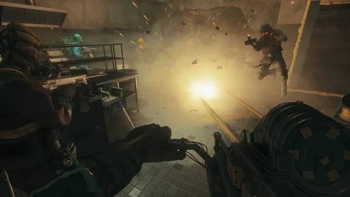 『FBC: Firebreak Breakpoint』での激しい戦闘シーン
