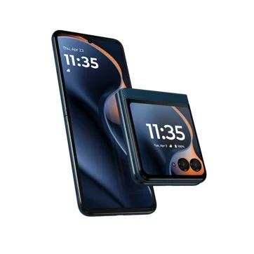 motorola razr 60シリーズ ジブラルタルシーネイビーの本体デザイン