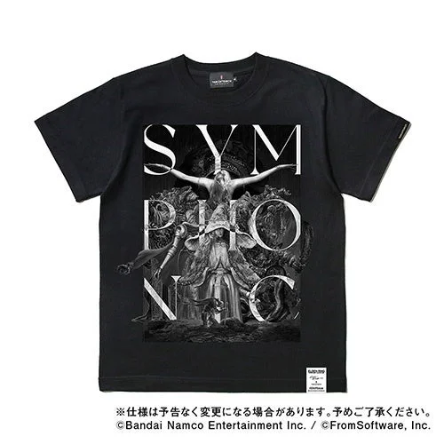 河村康輔氏デザインのエルデンリングオーケストラコンサート公式Tシャツ（ブラック）