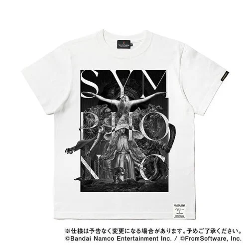 河村康輔氏デザインのエルデンリングオーケストラコンサート公式Tシャツ（ホワイト）