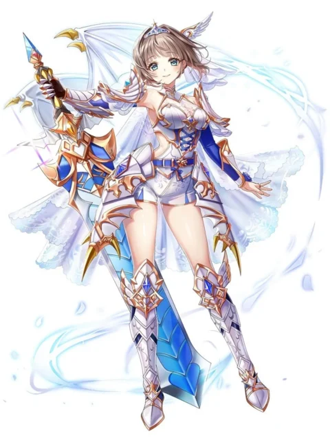 新イベントに登場するキャラクター「エクセリア」のイラスト