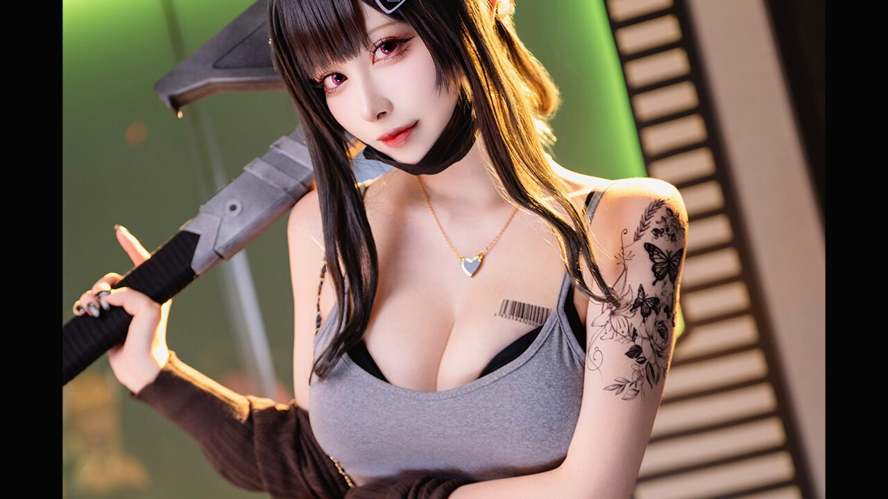 セクシーすぎる嫁D！ ねね、TGS最終日に『勝利の女神：NIKKE』キラー