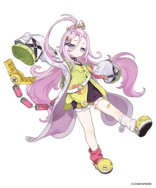 新★4キャラクター「アイノ」の全身イラスト