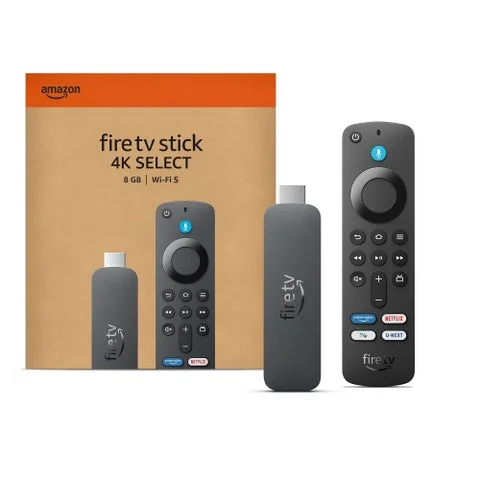 Fire TV Stick 4K Selectのパッケージと内容物