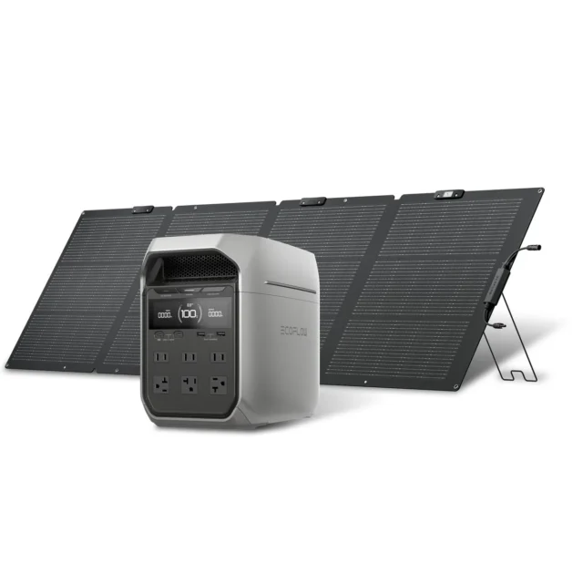 EcoFlow DELTA 3 Plusと220WソーラーパネルGen 2のセット