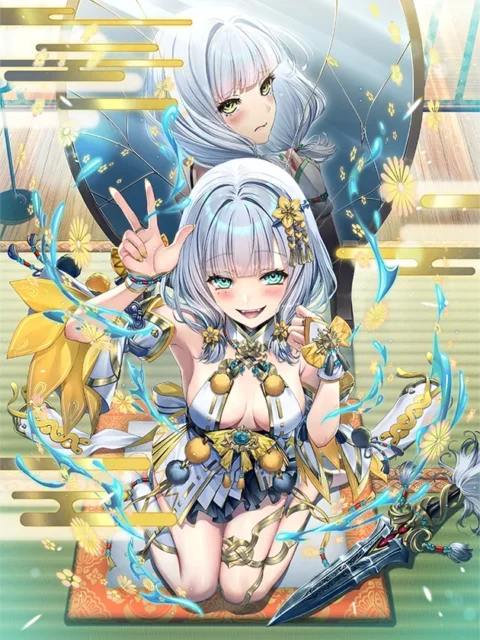 天空のアムネジア 新英雄キャラクター「イザナギ・イザナミ」のイラスト