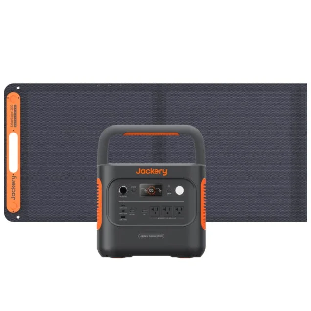 Jackery ポータブル電源 2000 Newとソーラーパネルのセット