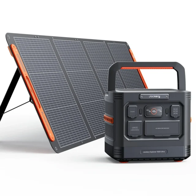 Jackery ポータブル電源 1500 Ultraとソーラーパネルのセット