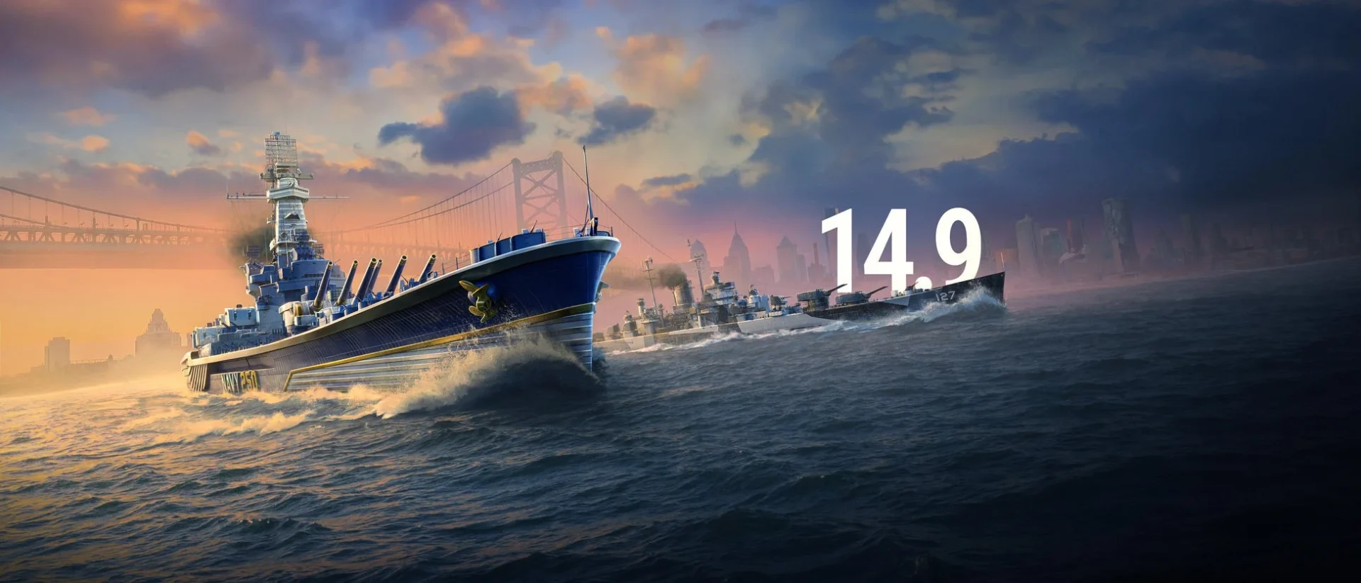World of Warships、アメリカ海軍創設250周年記念イベント開催！　10月9日より