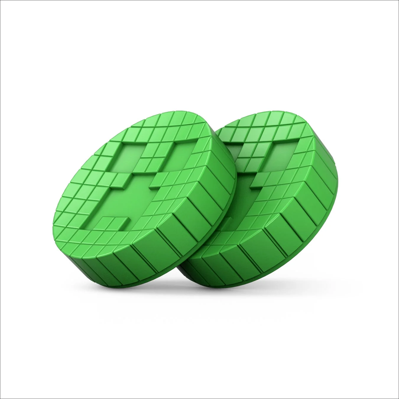 KontrolFreek Minecraft Creeper Editionサムスティックの別アングル製品写真