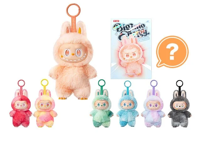 LABUBU「THE MONSTERS Big into Energyシリーズ ぬいぐるみペンダント」の全ラインナップ