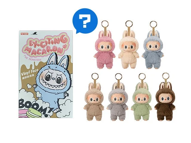 LABUBU「THE MONSTERS Exciting Macaronシリーズ ぬいぐるみペンダント」の全ラインナップ