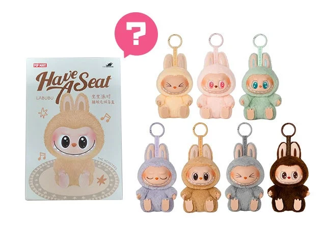 LABUBU「THE MONSTERS Have a Seatシリーズ ぬいぐるみペンダント」の全ラインナップ