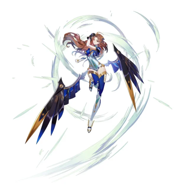 新伝説キャラ「アメリア」の全身イラスト