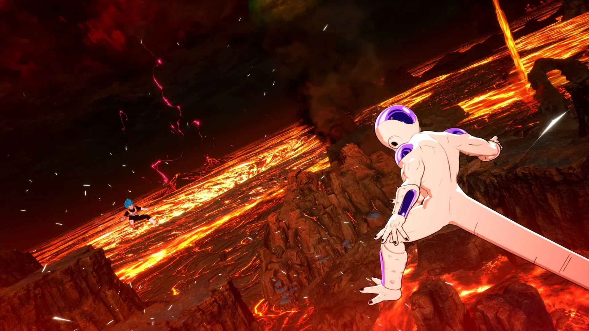 『ドラゴンボール Sparking! ZERO』フリーザとベジータの戦闘シーン