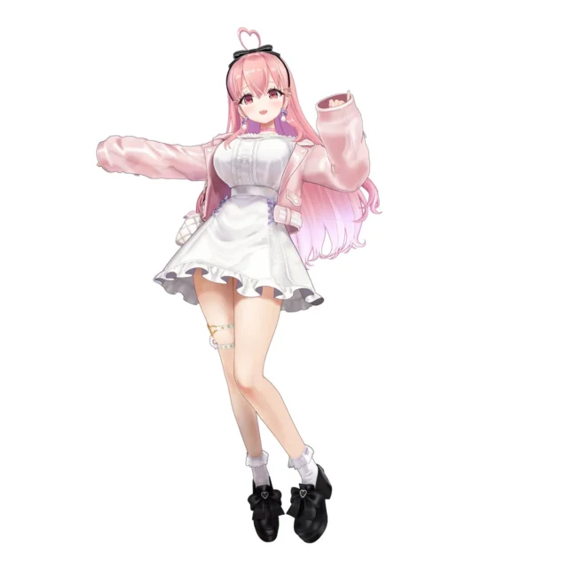 コラボガチャ第二弾で登場する我部りえるさんのボイス付きキャラクター