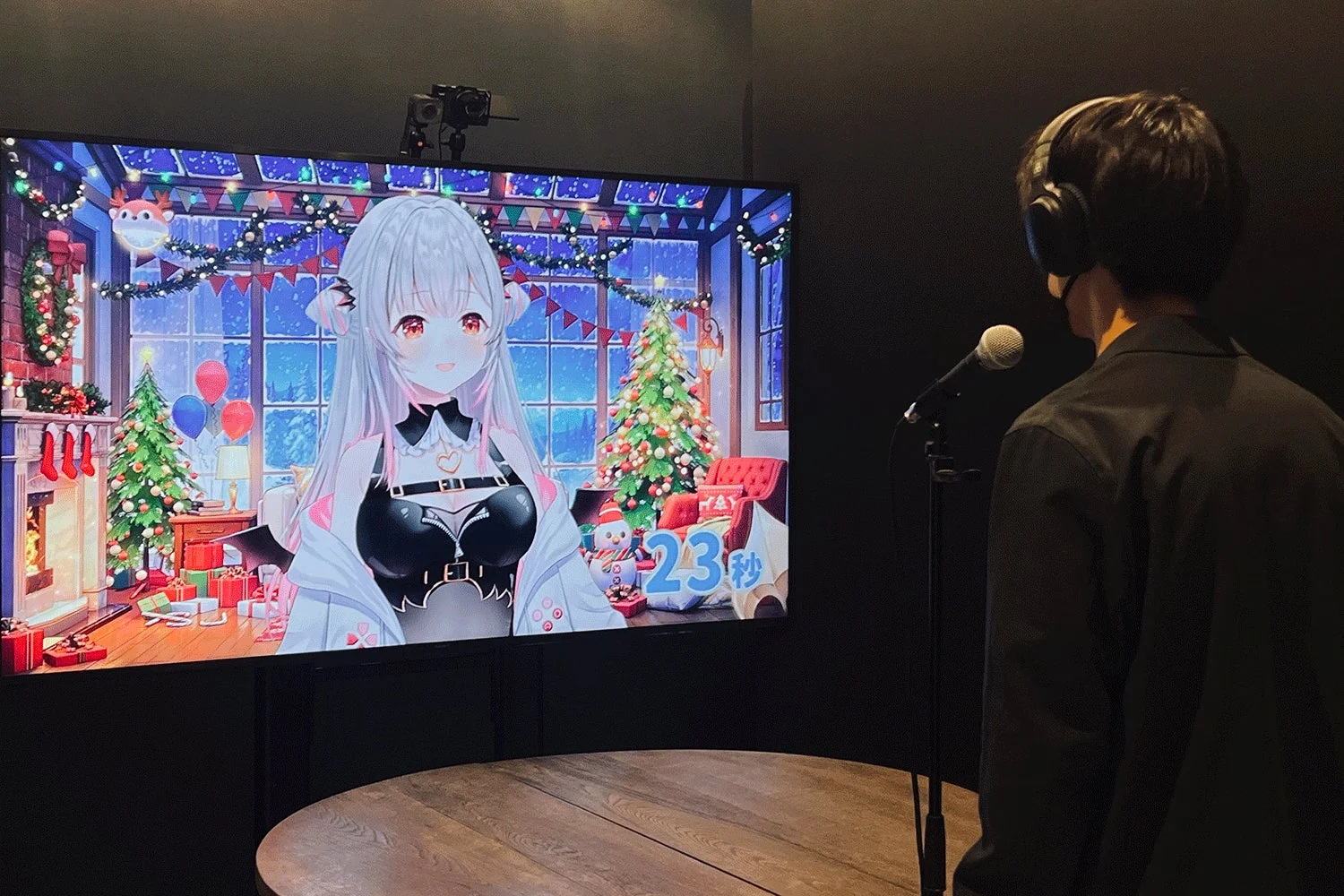 周防パトラのASMR作品収録風景