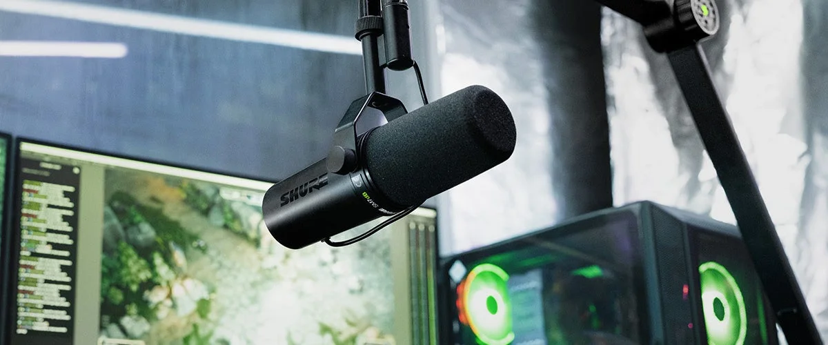 Shure SM7dB プリアンプ内蔵ボーカルマイクロホン
