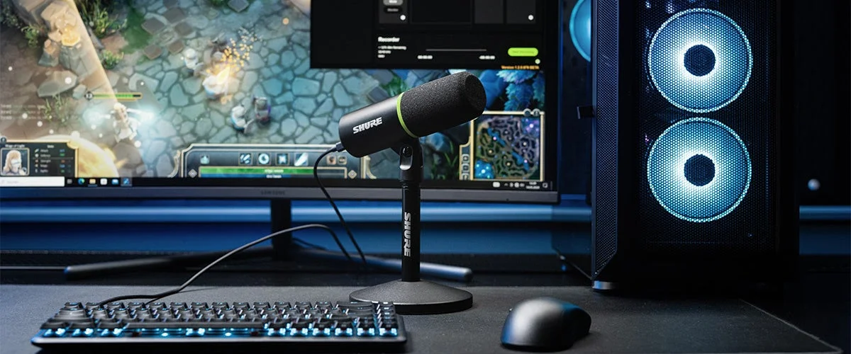 Shure MV6 USBゲーミングマイクロホン