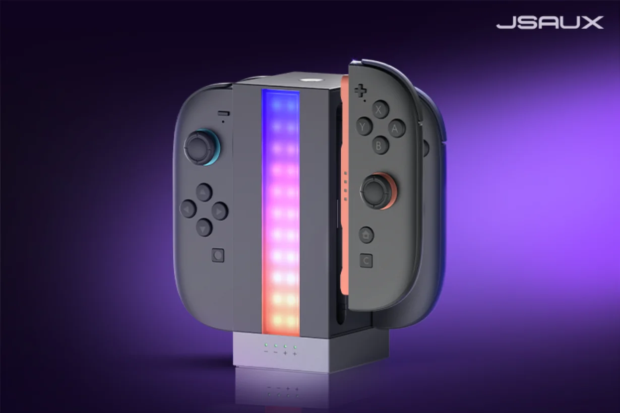 JSAUX Switch 2用ジョイコン充電ドック
