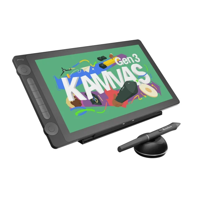 Kamvas 16 Gen 3本体とペン