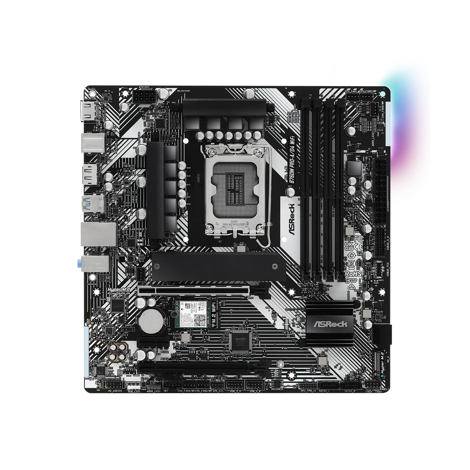 ASRock B760M Pro-A/D4 WiFi マザーボード