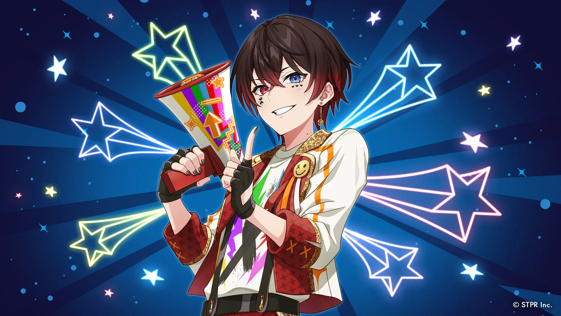 AMPTAKxCOLORSメンバーあっとの感謝メッセージビジュアル