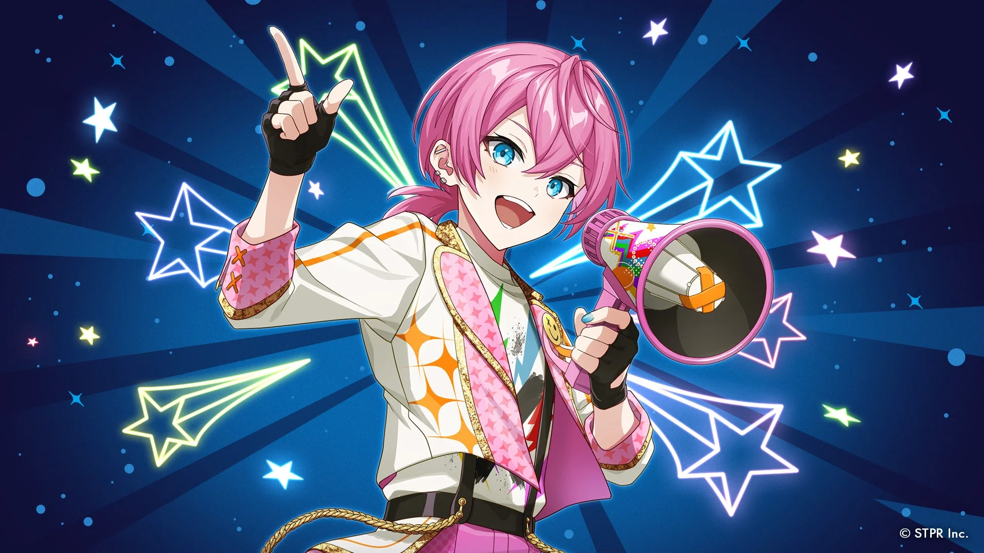 AMPTAKxCOLORSメンバーけちゃの感謝メッセージビジュアル