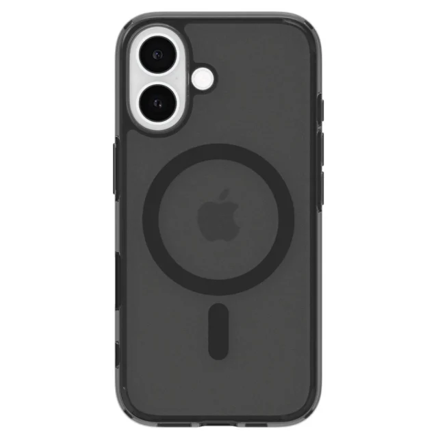 iPhone 16用ウルトラ・ハイブリッドT・マグフィットのフロスト・ブラック