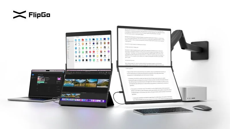 JSAUXがモバイルガジェット最大23%OFFセール開催！　デザイン賞受賞のFlipGoモニターも対象　10月10日まで