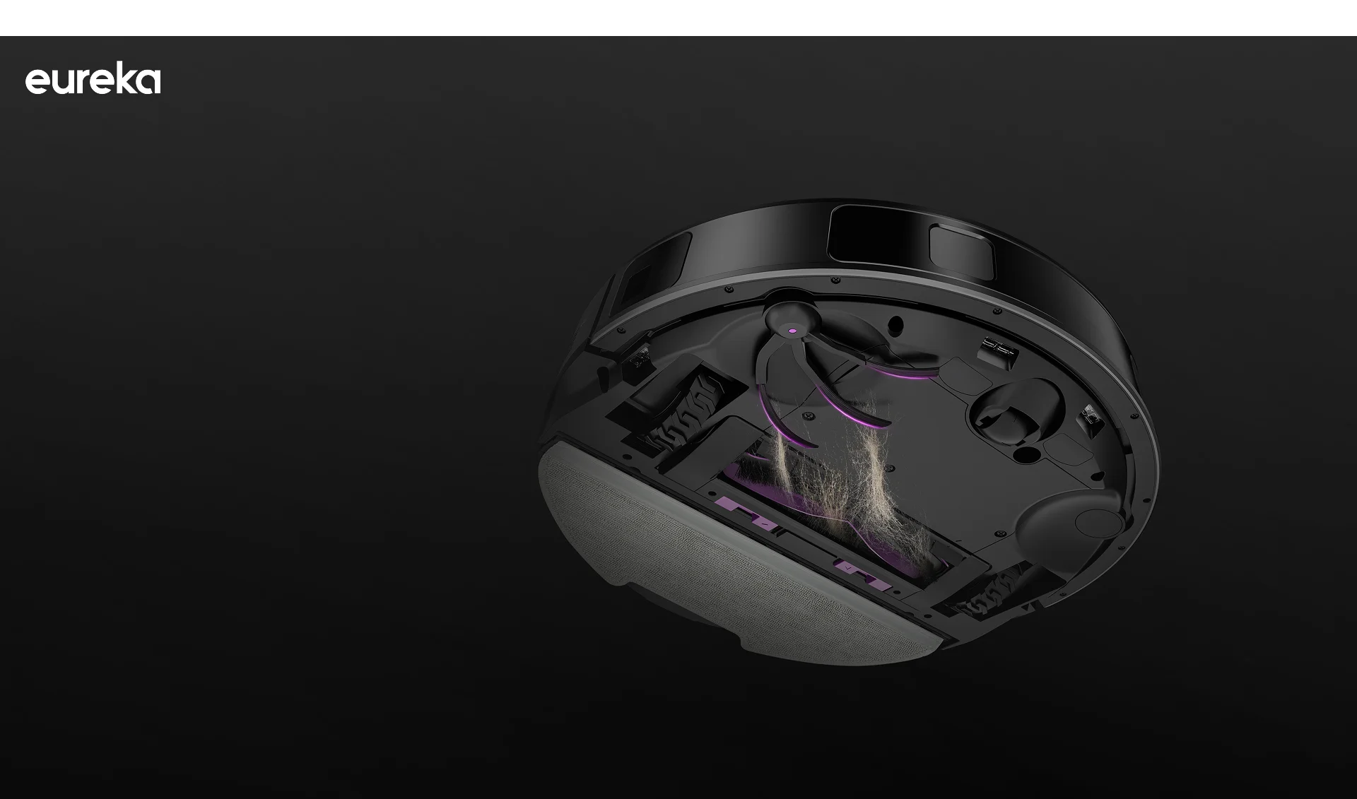 Eureka E20 Evo PlusのDragonClaw™ブラシが髪の毛の絡まりを防ぐ