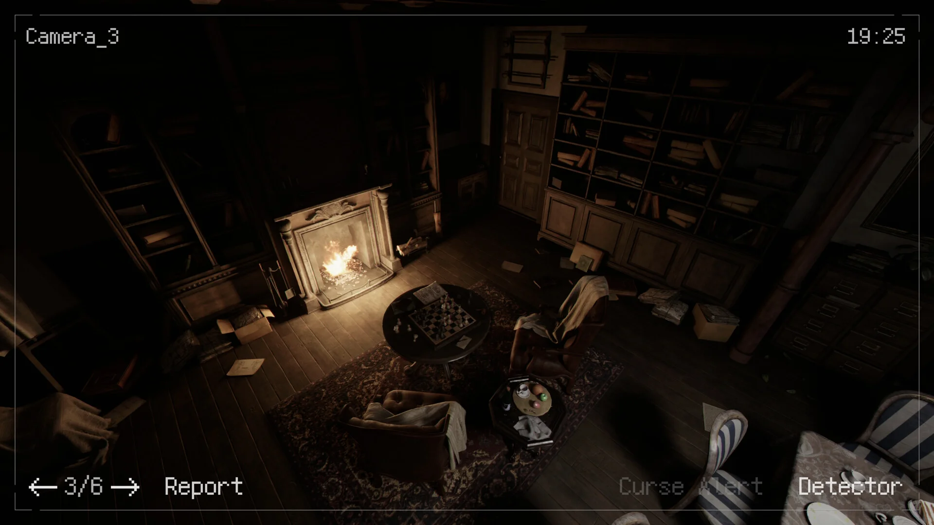ホラー間違い探しゲーム『Poltergeist Watcher』がSteamオータムセールで40％オフ。呪われた屋敷で一夜を生き延びる監視カメラ恐怖体験