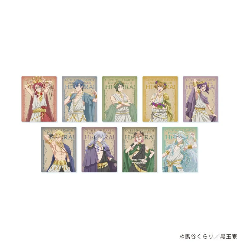 美男高校地球防衛部ハイカラ！オリジナルグッズのアクリルカード全9種
