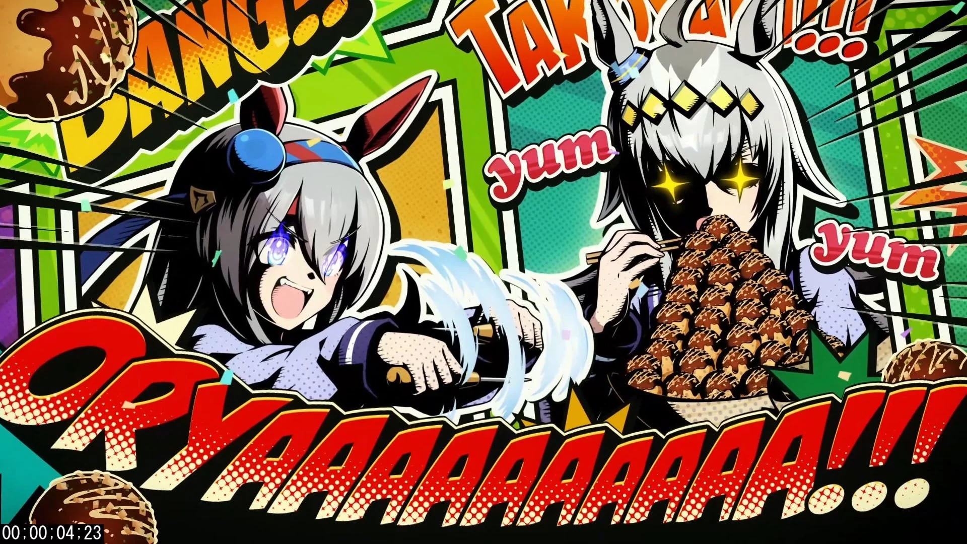 新CM「Shake The World !!」篇よりオグリキャップとタマモクロス