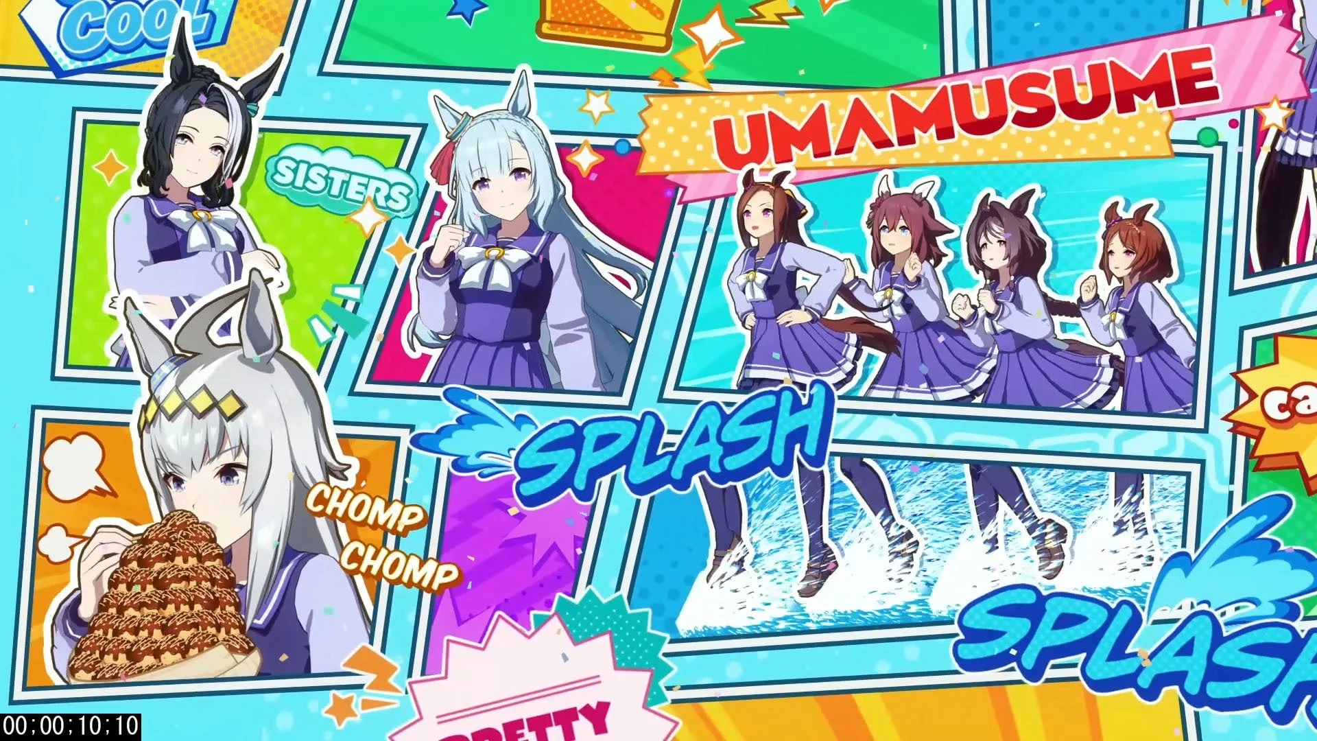 新CM「Shake The World !!」篇よりウマ娘たちの愉快な様子