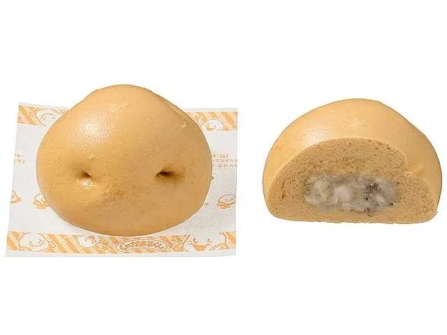 令和版「じゃがまるくん」のじゃがいもを模した見た目と断面の比較