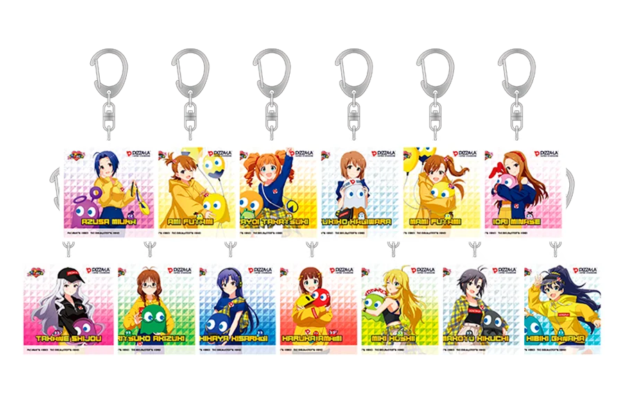 マストバイキャンペーンで当たるオリジナルデザインアクリルキーホルダー全種