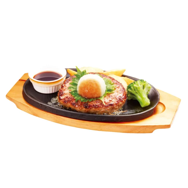 ビッグボーイのランチメニュー「おろし手ごねハンバーグ」