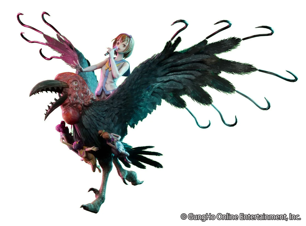 体験版で初登場するエネミー「サライドリ」のビジュアル
