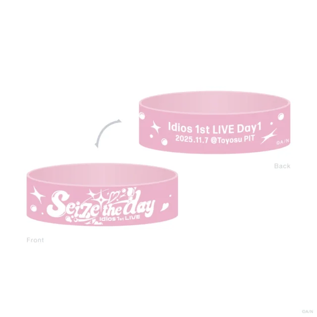 Idios 1st LIVE "Seize the day" ラバーバンド Day1
